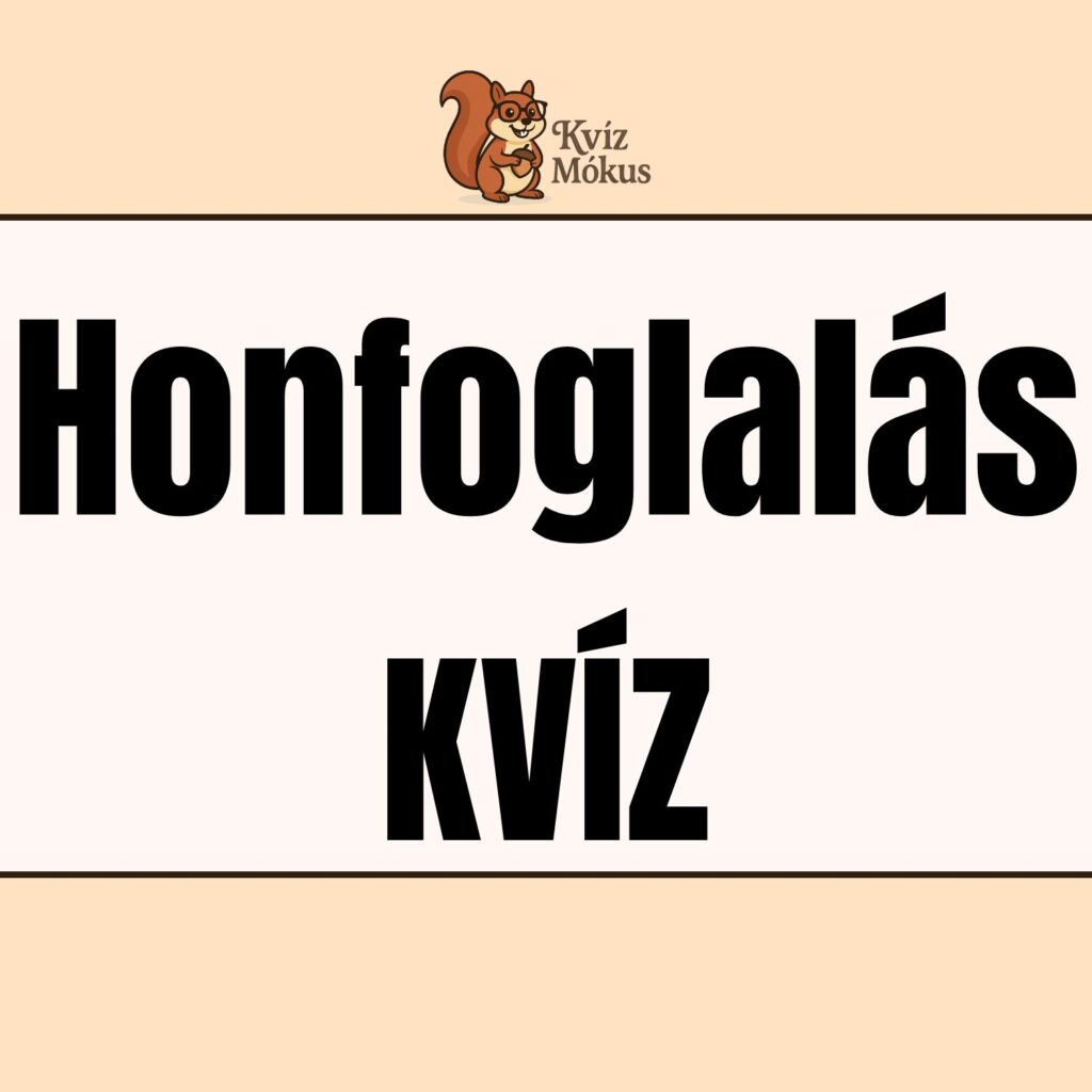 Árpád nyomában – A honfoglalás – történelmi kvíz